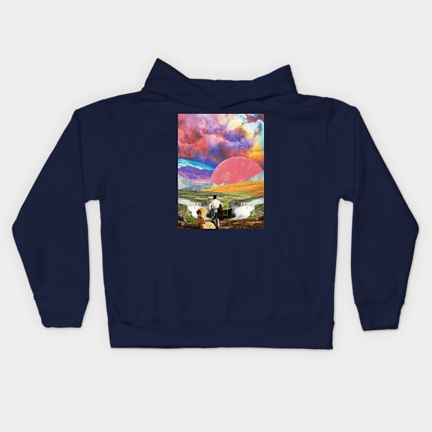 Where Rivers Kids Hoodie by leafandpetaldesign